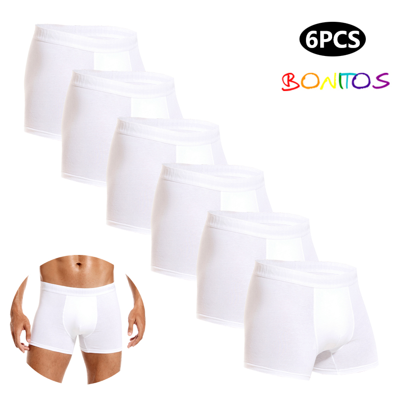 Boxer Brief Pack Cotton - Трусы-боксеры мужские из хлопка, 6 шт./упаковка