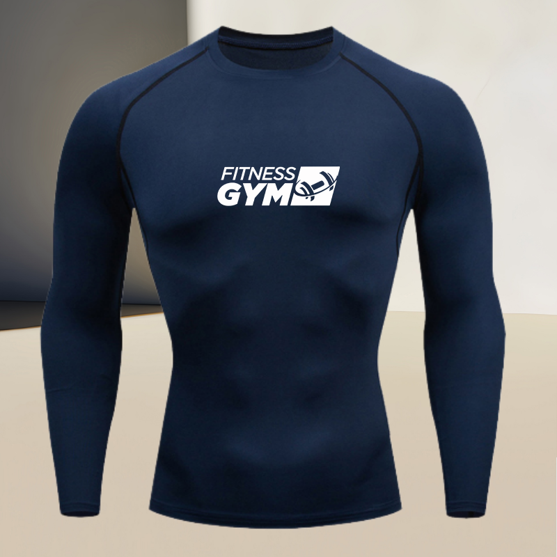 Base Layer Top - Мужская футболка с круглым вырезом и