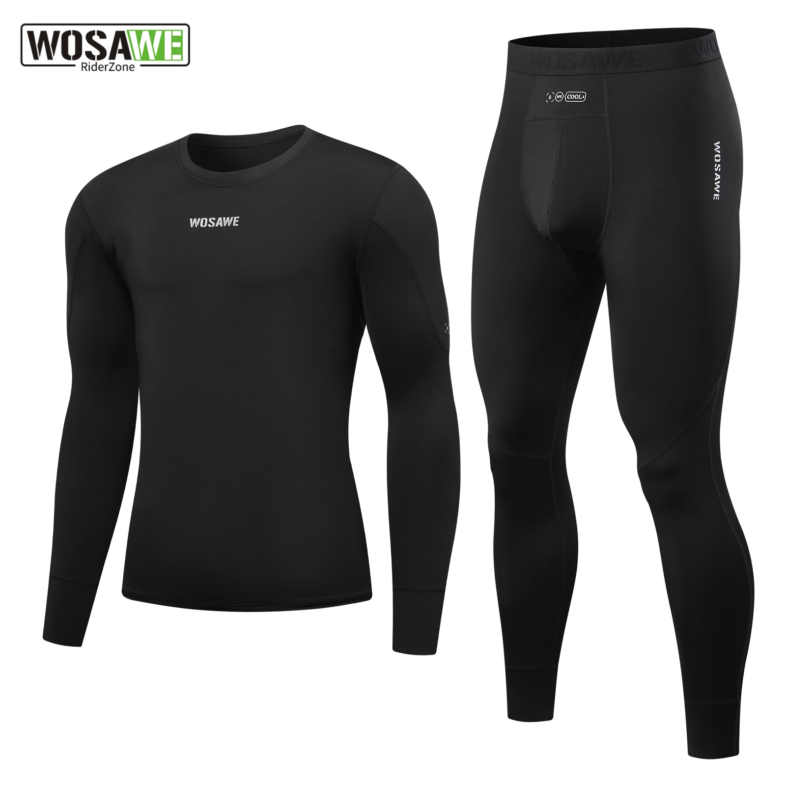 Compression Long Pant - Мужской комплект спортивной одежды WOSAWE: компрессионная