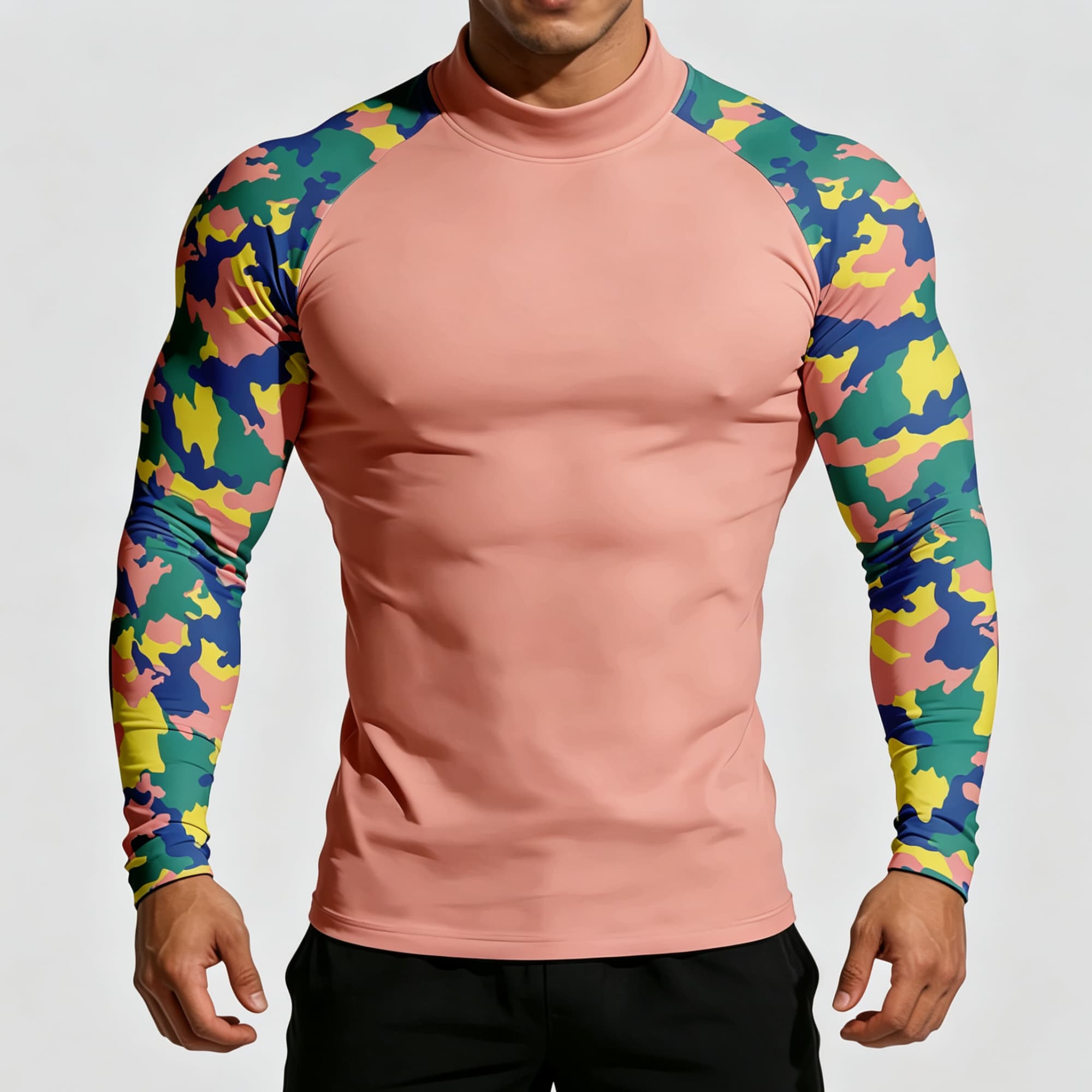 Мужская футболка с пастельным  – обзор и цена Base Layer Top