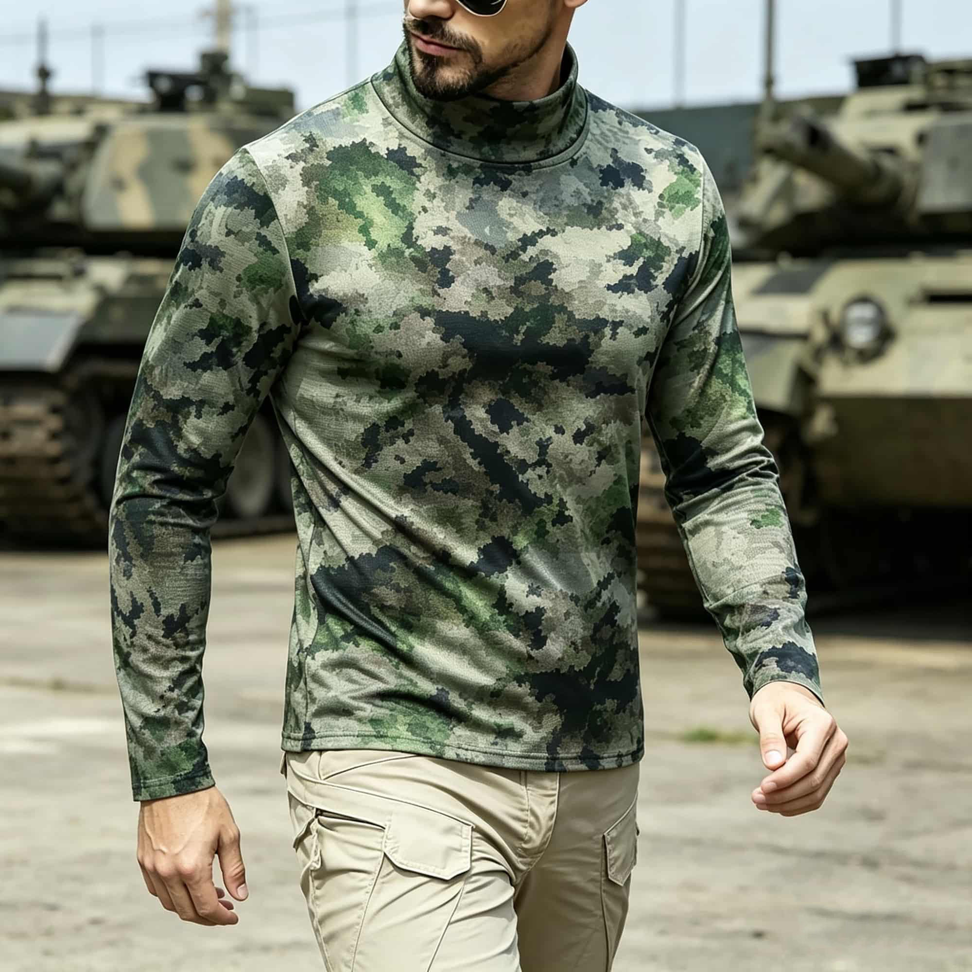 Мужская тактическая рубашка с  – обзор и цена Base Layer Top