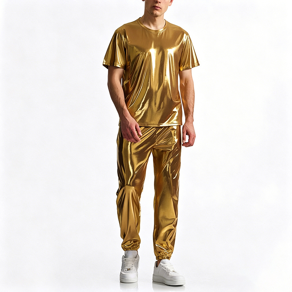 Блестящий комплект для выступл – обзор и цена T Shirt Tight Fit