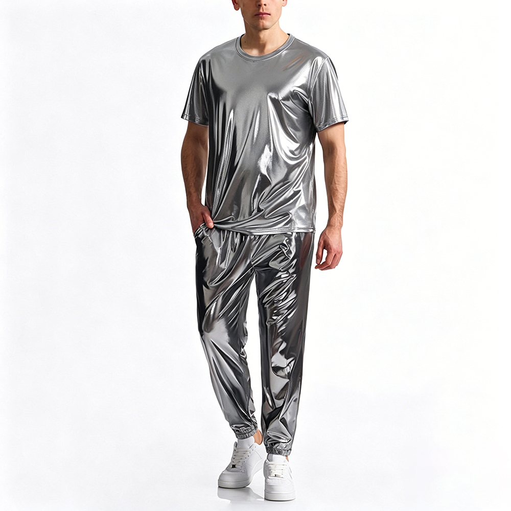 Блестящий комплект для выступл – обзор и цена T Shirt Tight Fit